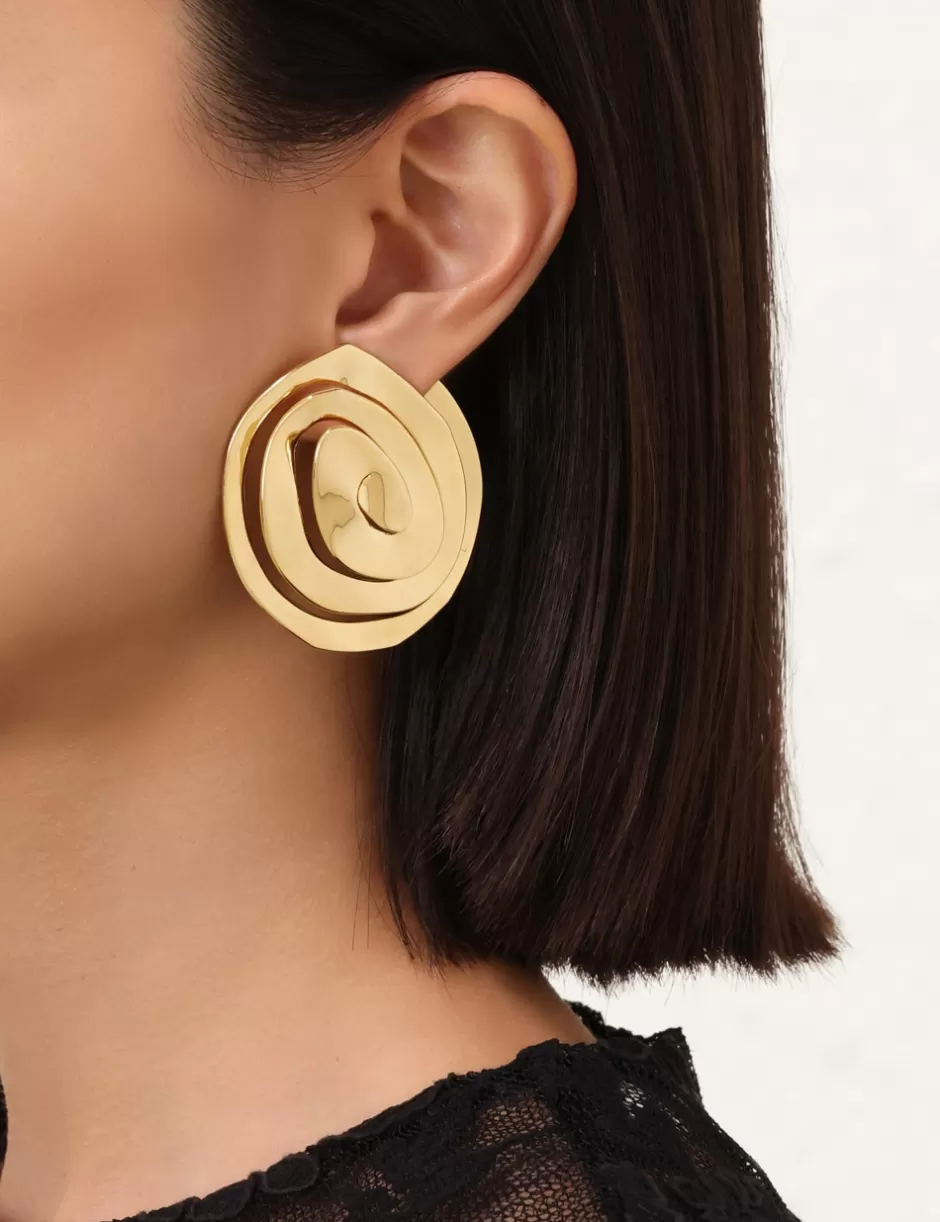 ZIMMERMANN Accessories | Jewellery< Flow Large Earrings Gold