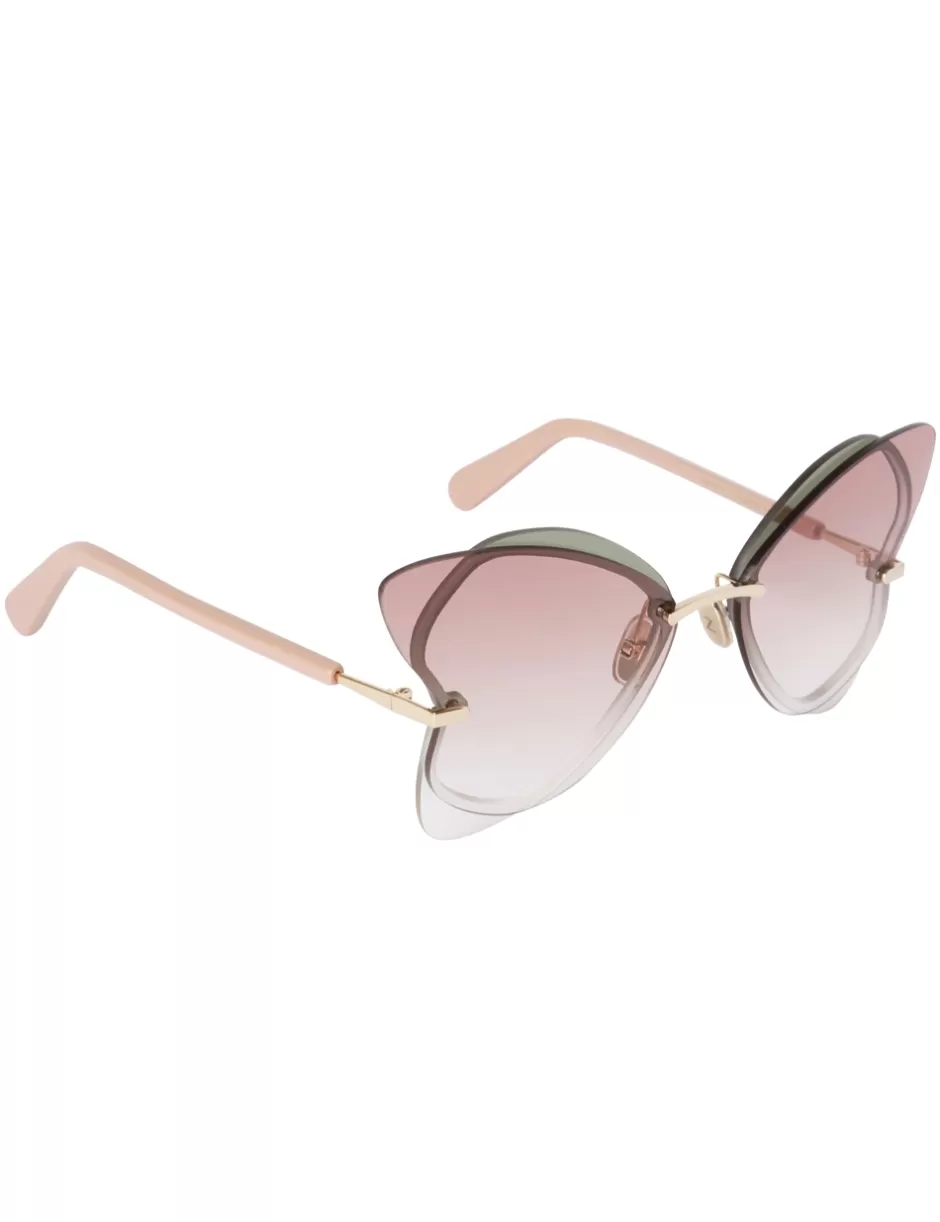 ZIMMERMANN Sunglasses< Gleam Butterfly Rose