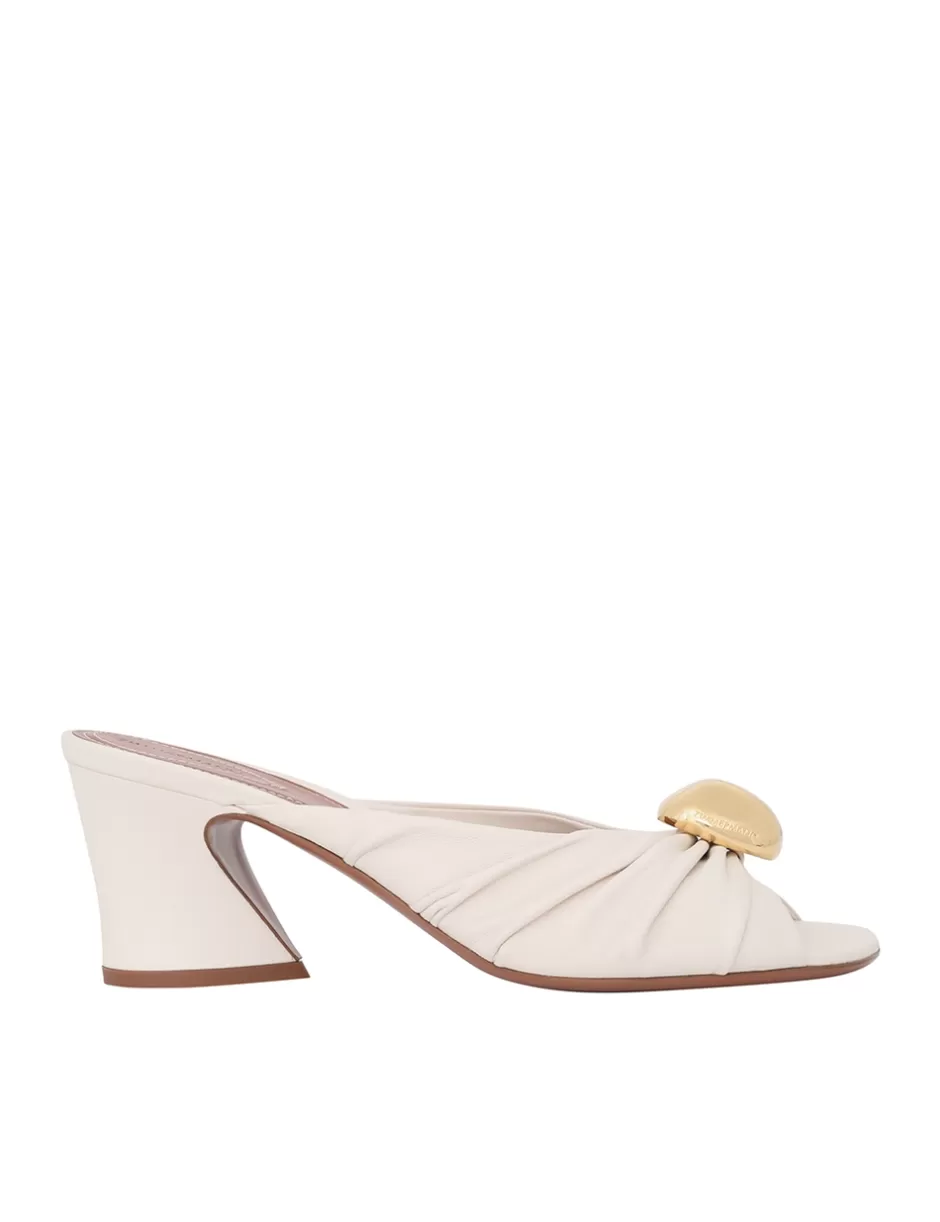 ZIMMERMANN Accessories | Shoes< Gleam Mule 65 Vanilla