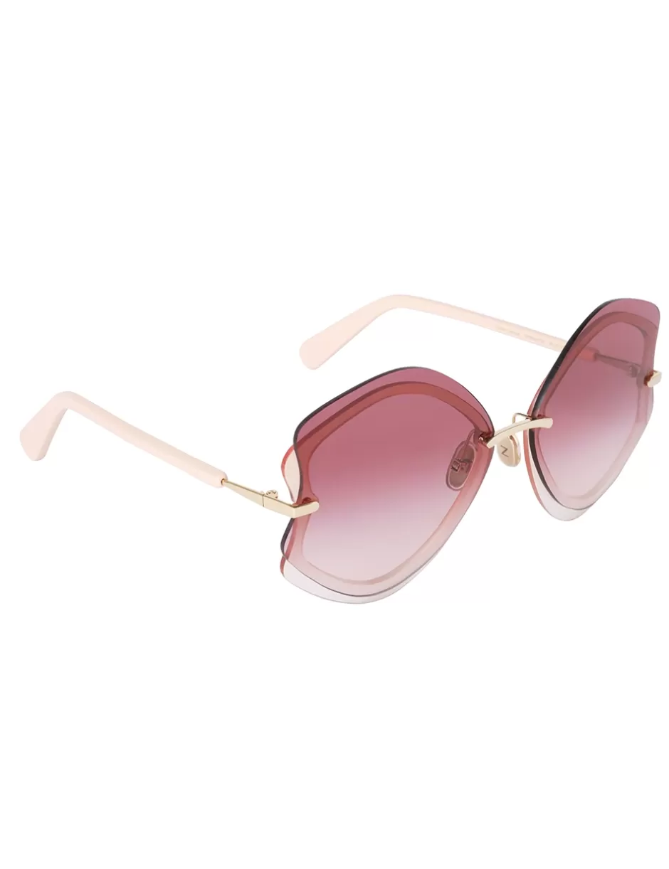 ZIMMERMANN Sunglasses< Gleam Oversize Rose