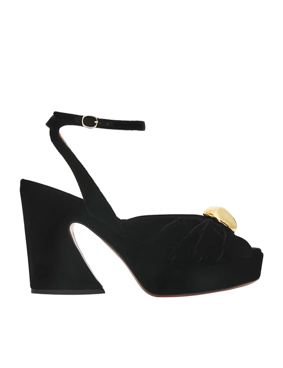 ZIMMERMANN Accessories | Shoes< Gleam Sandal 120 Black