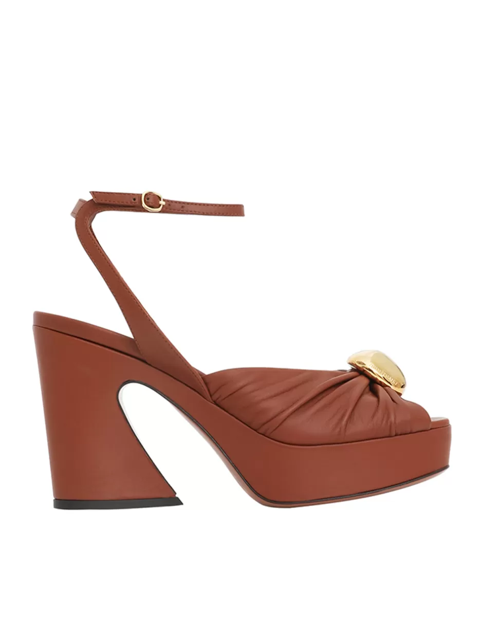 ZIMMERMANN Accessories | Shoes< Gleam Sandal 120 Tan