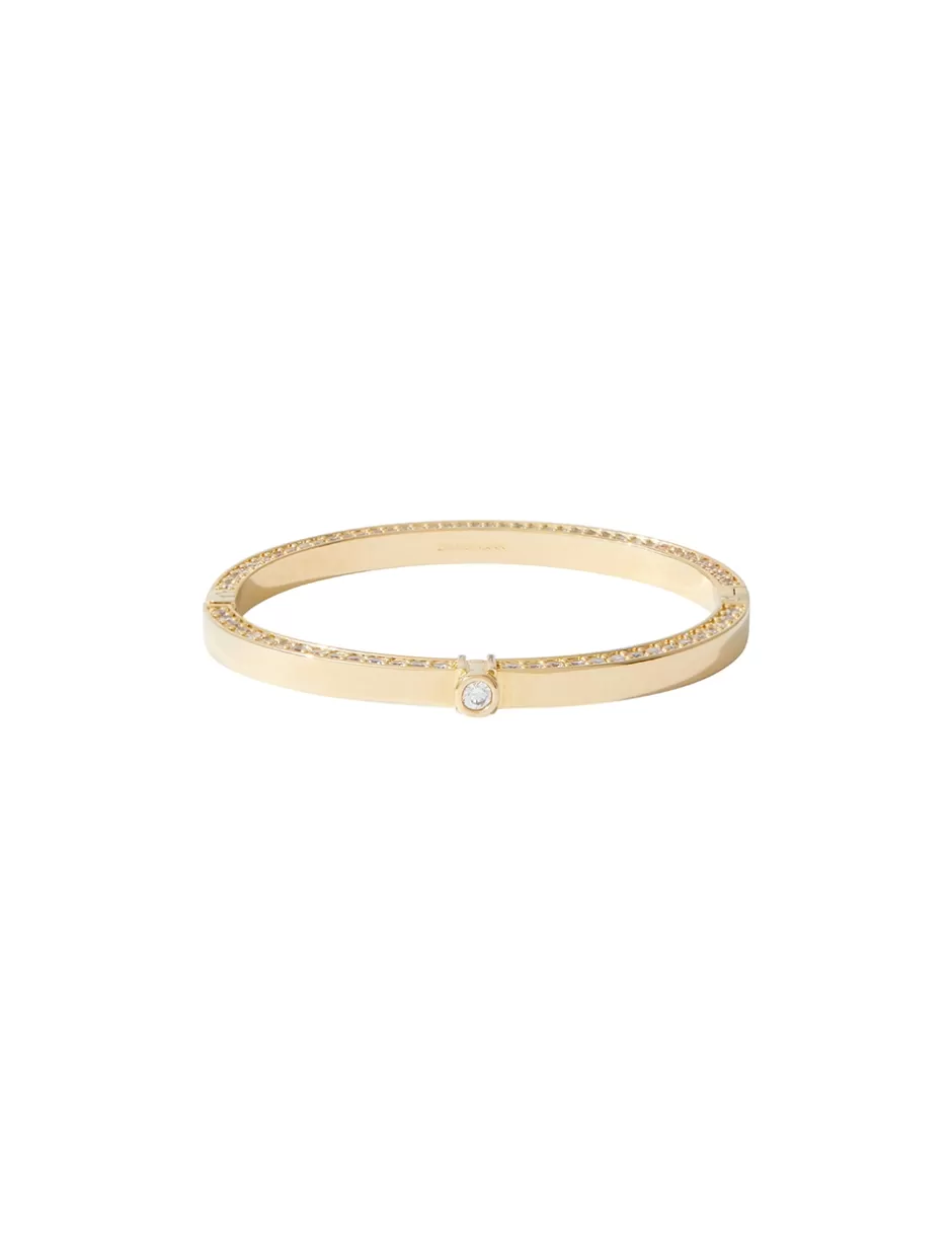 ZIMMERMANN Accessories | Jewellery< Halo Pave Bangle Gold