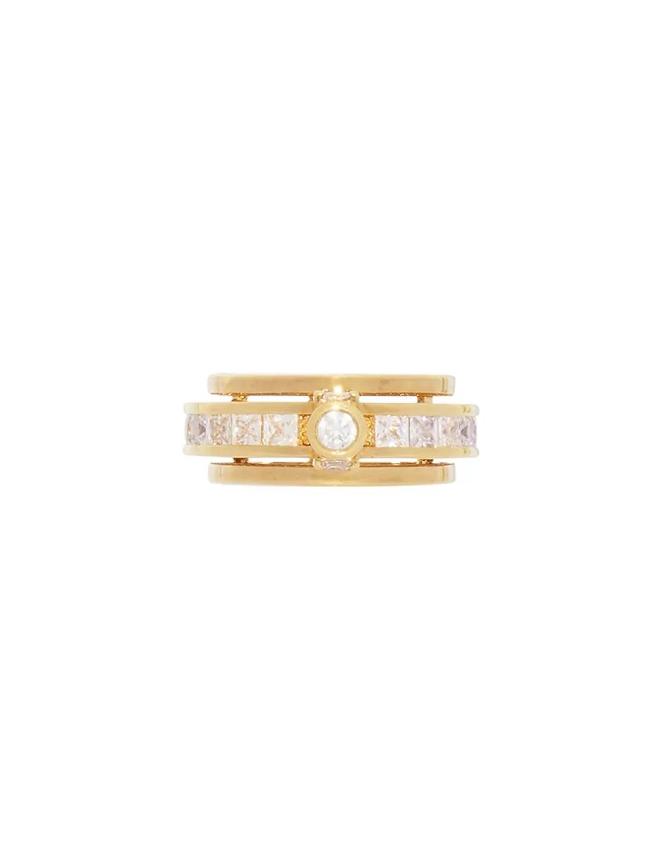 ZIMMERMANN Accessories | Jewellery< Halo Pave Ring Gold