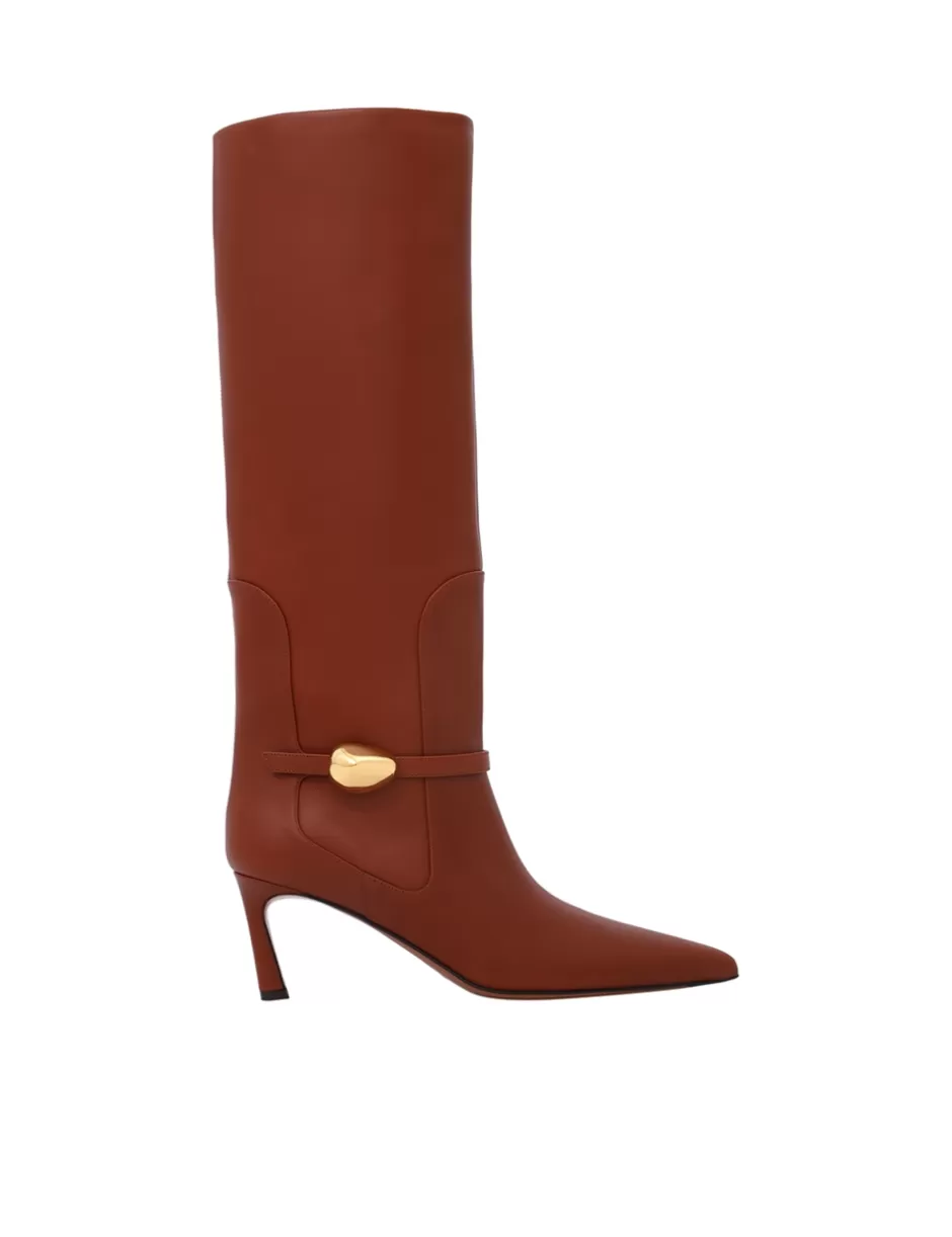 ZIMMERMANN Accessories | Shoes< Harlow Boot 65 Tan