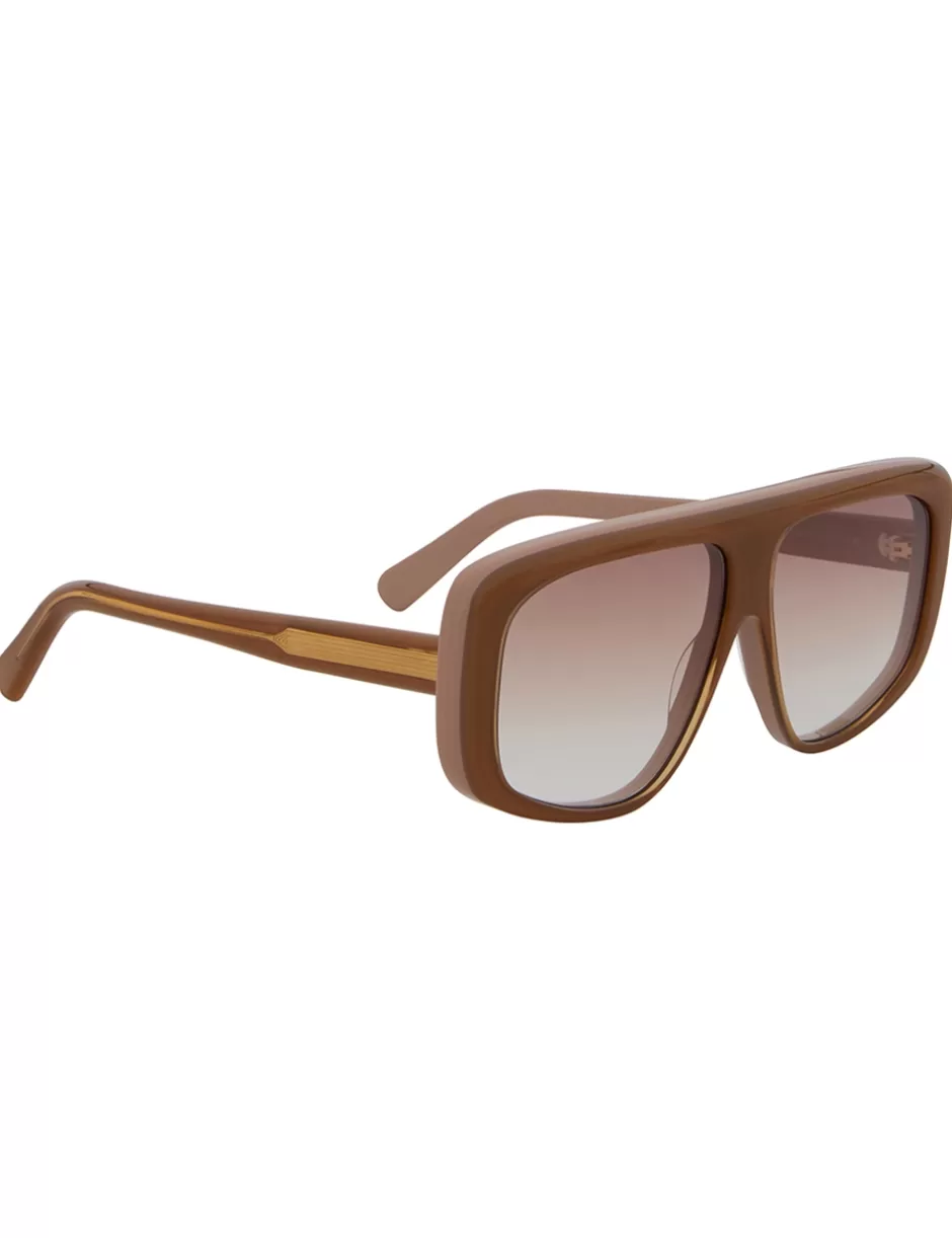 ZIMMERMANN Accessories | Sunglasses< Liv Mask Caramel