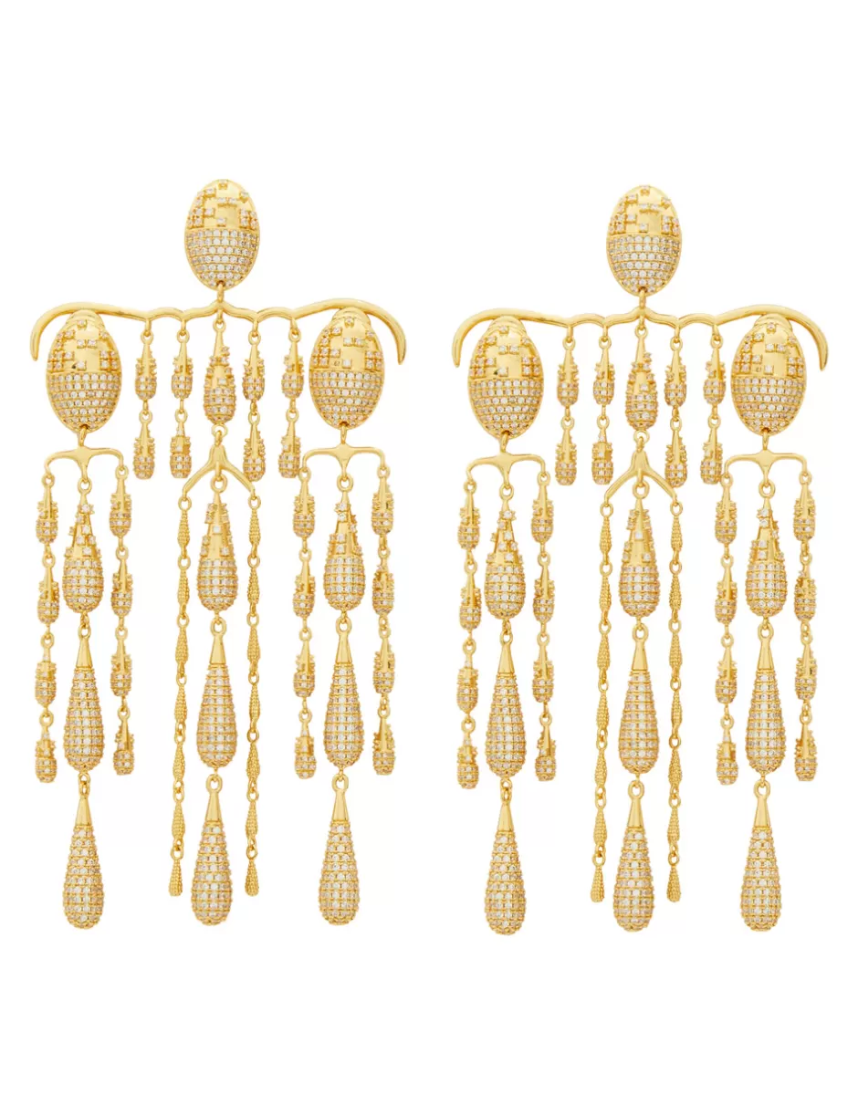 ZIMMERMANN Jewellery | Earrings< Midnight Chandelier Gold