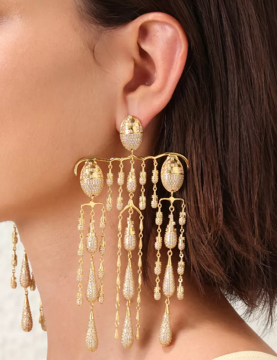 ZIMMERMANN Jewellery | Earrings< Midnight Chandelier Gold