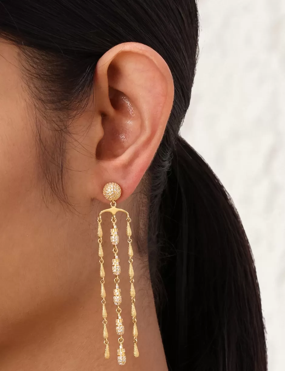 ZIMMERMANN Jewellery | Earrings< Midnight Earrings Gold