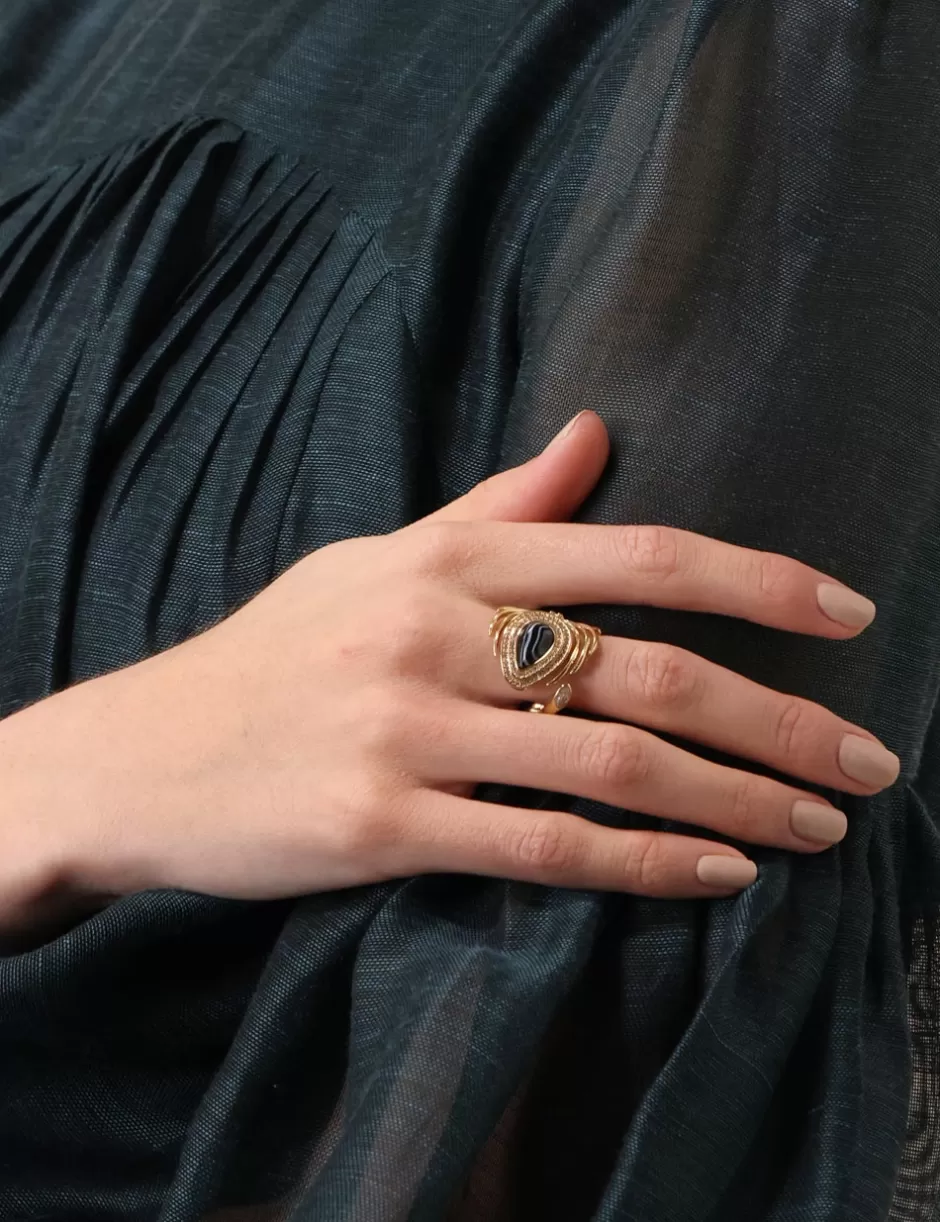 ZIMMERMANN Accessories | Event Dressing< Muse Ring Gold Onyx