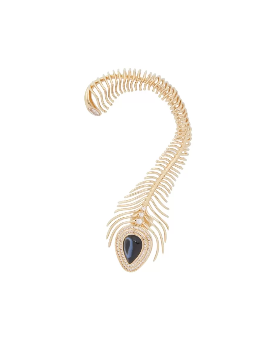 ZIMMERMANN Accessories | Jewellery< Muse Single Earcuff Gold Onyx