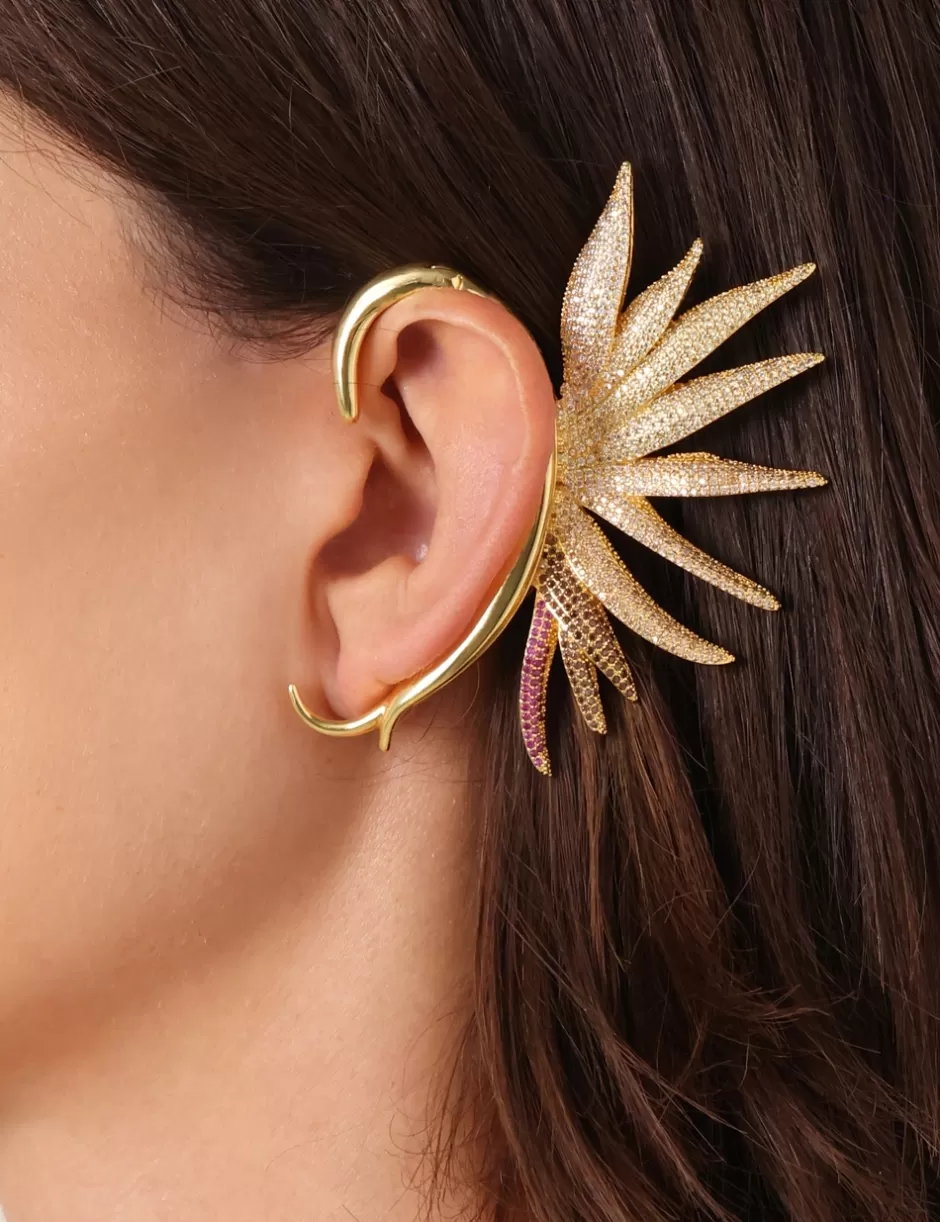 ZIMMERMANN Jewellery | Earrings< Natura Ear Cuff Gold