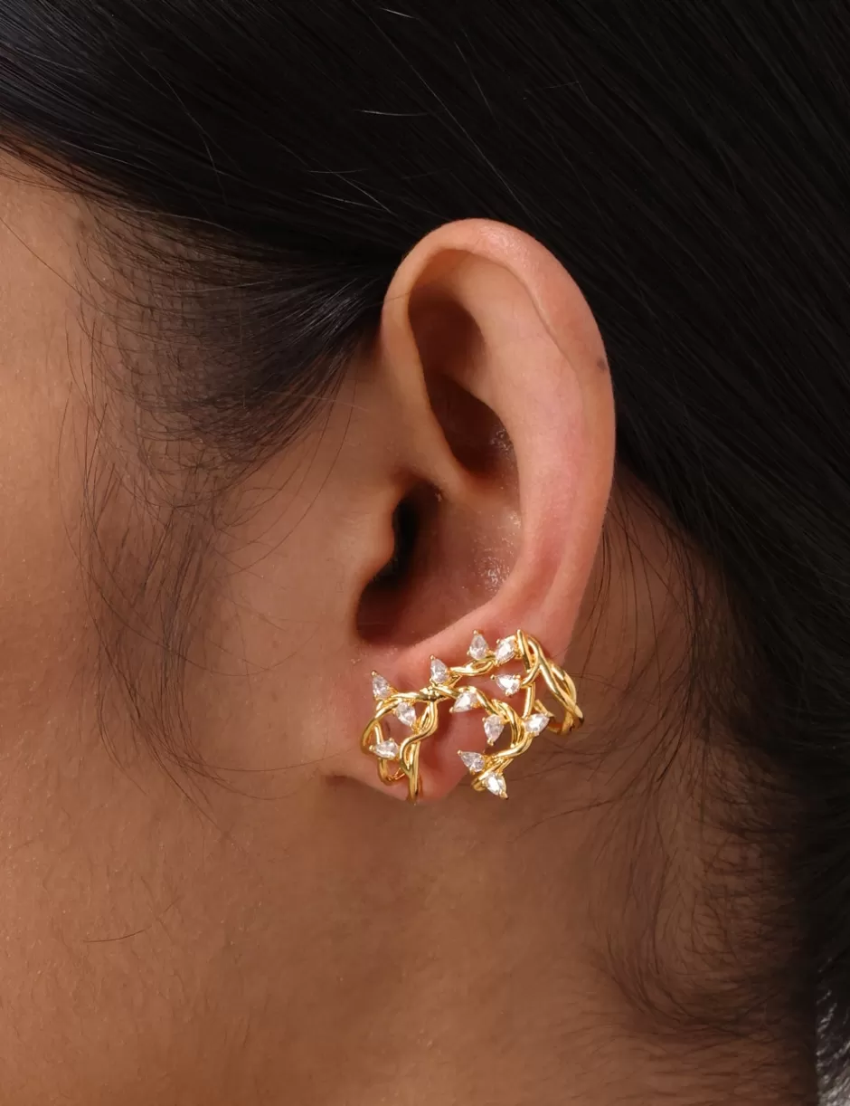 ZIMMERMANN Jewellery | Earrings< Radiant Ear Crawler Gold