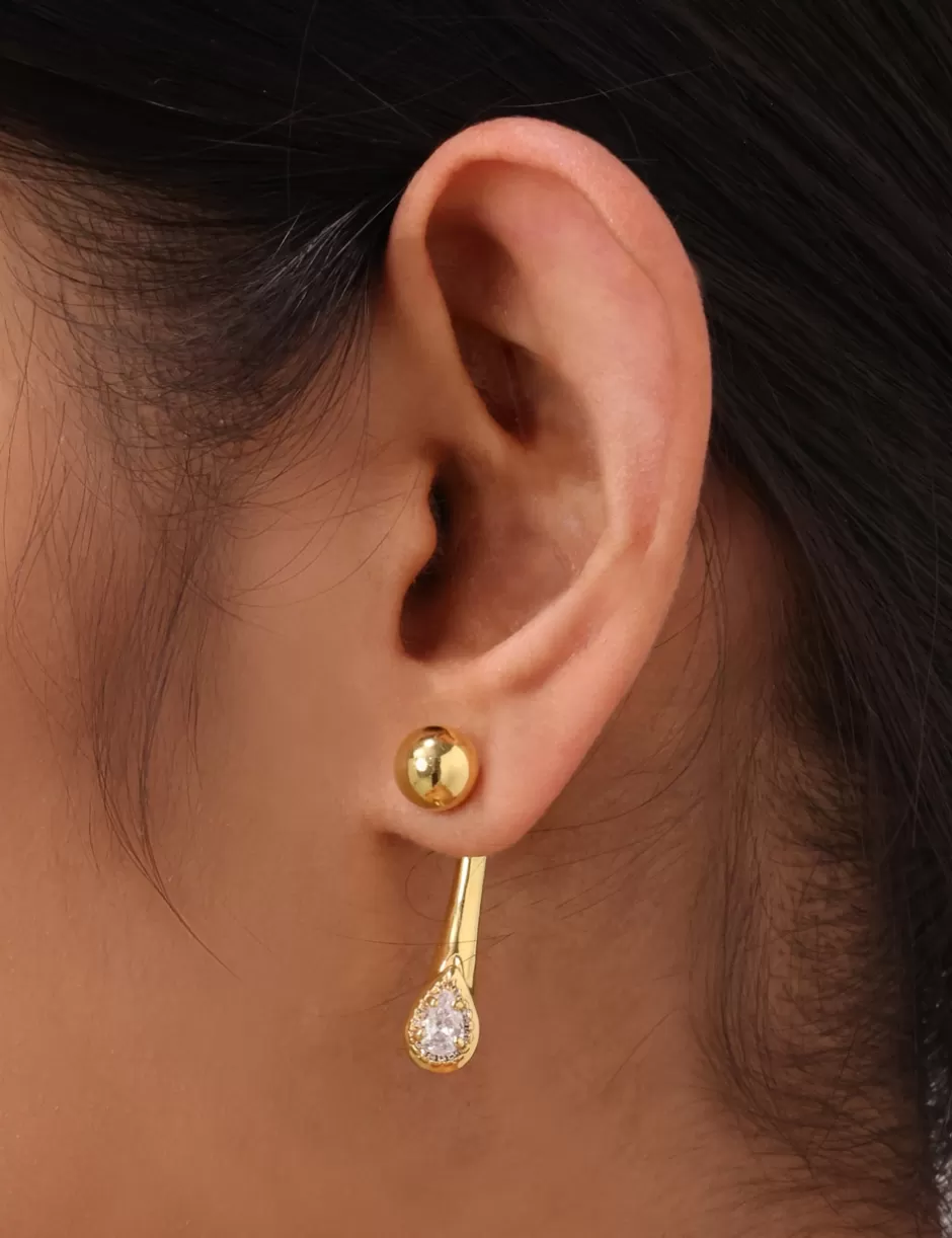 ZIMMERMANN Jewellery | Earrings< Radiant Ear Jacket Gold