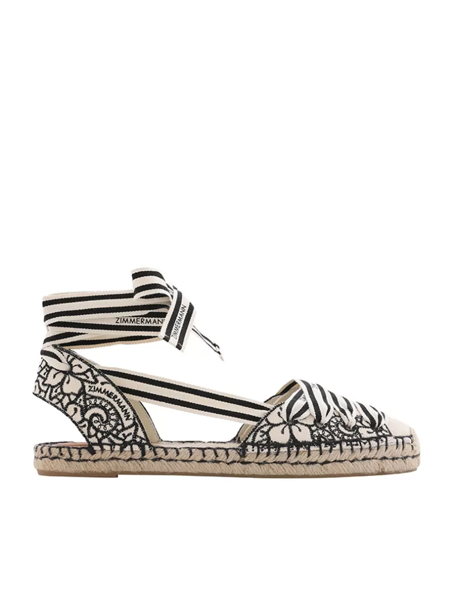 ZIMMERMANN Shoes | Sandals< Sol Espadrille Onyx