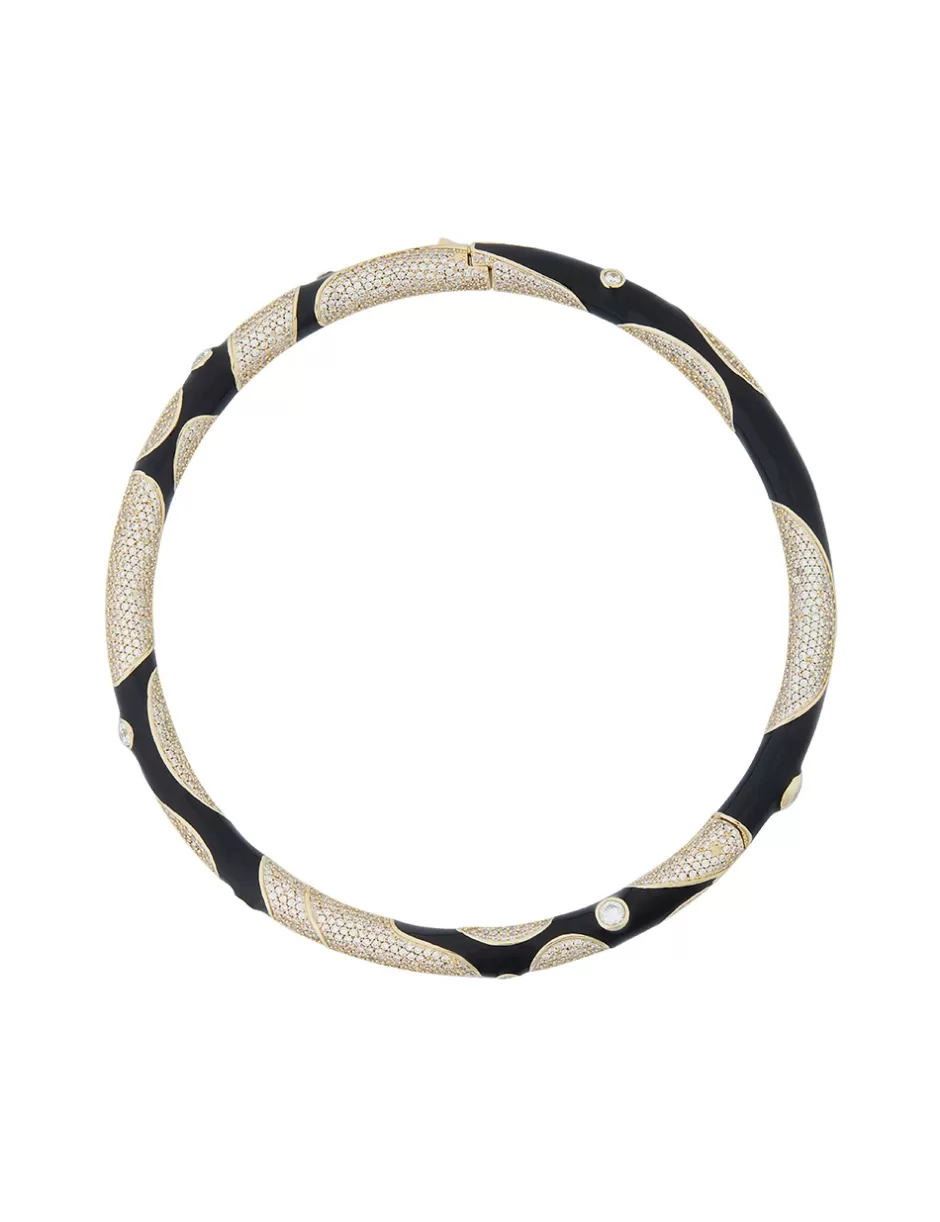 ZIMMERMANN Accessories | Jewellery< Stella Pave Choker Gold Black